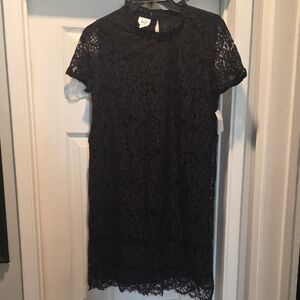 Sears Black Lace Dress
